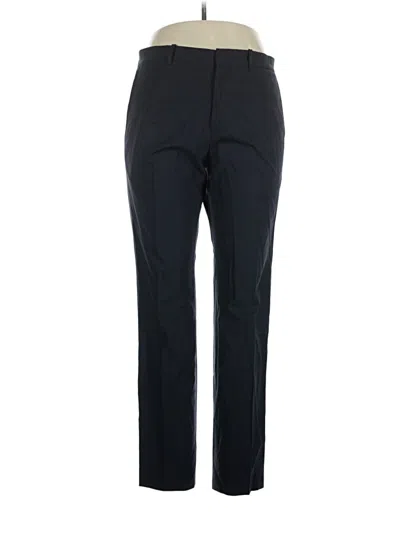 Pre-owned Unbranded Wool Pants In Black