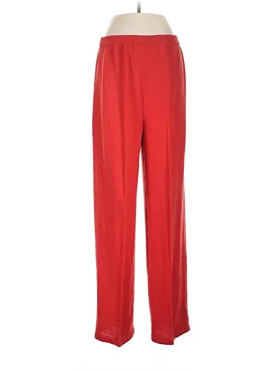 Pre-owned Unbranded Wool Pants In Red