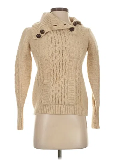 Pre-owned Unbranded Wool Pullover Sweater In Brown