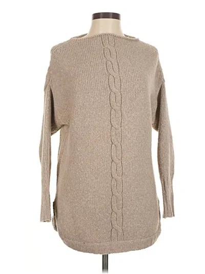 Pre-owned Unbranded Wool Pullover Sweater In Brown