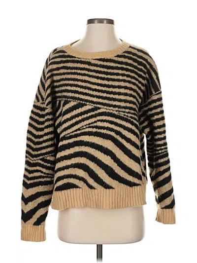 Pre-owned Unbranded Wool Pullover Sweater In Gold