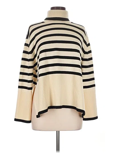 Pre-owned Unbranded Wool Pullover Sweater In Ivory