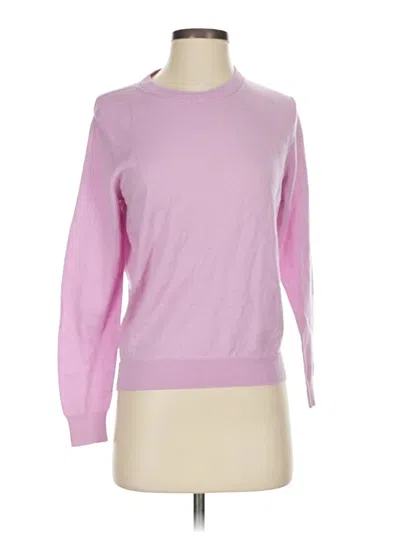 Pre-owned Unbranded Wool Pullover Sweater In Pink