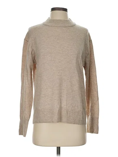 Pre-owned Unbranded Wool Pullover Sweater In Tan