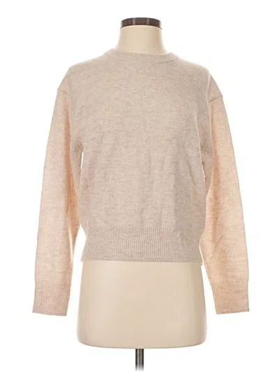 Pre-owned Unbranded Wool Pullover Sweater In Tan
