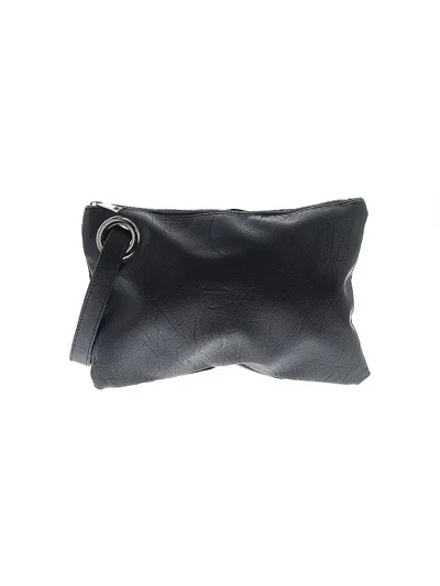 Pre-owned Unbranded Wristlet In Black