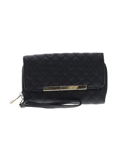 Pre-owned Unbranded Wristlet In Black