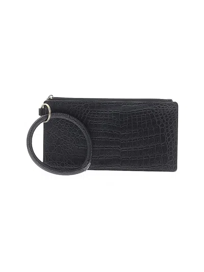 Pre-owned Unbranded Wristlet In Black