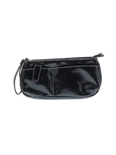 Pre-owned Unbranded Wristlet In Black