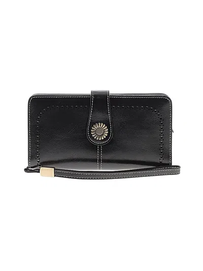 Pre-owned Unbranded Wristlet In Black