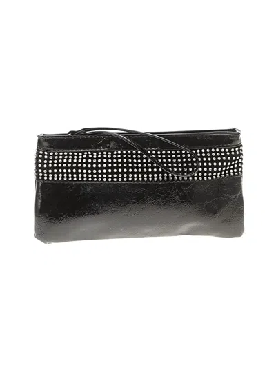 Pre-owned Unbranded Wristlet In Black