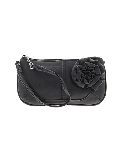Pre-owned Unbranded Wristlet In Black