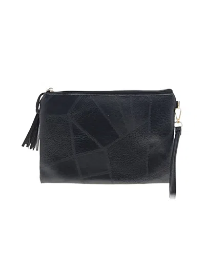 Pre-owned Unbranded Wristlet In Black