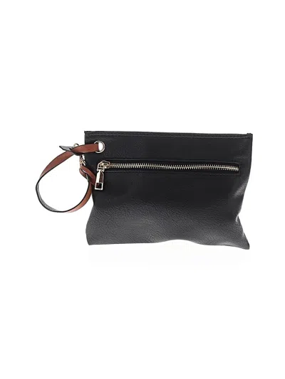 Pre-owned Unbranded Wristlet In Black
