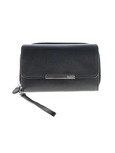 Pre-owned Unbranded Wristlet In Black