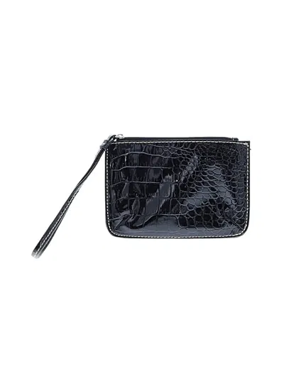 Pre-owned Unbranded Wristlet In Black