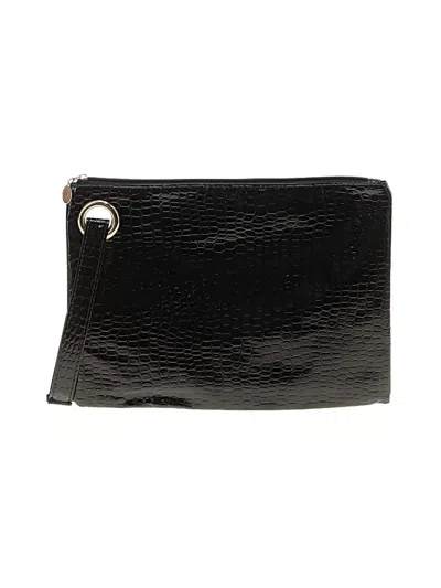 Pre-owned Unbranded Wristlet In Black