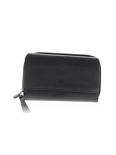 Pre-owned Unbranded Wristlet In Black