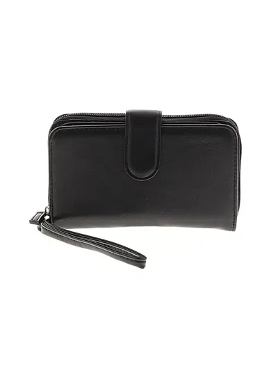 Pre-owned Unbranded Wristlet In Black