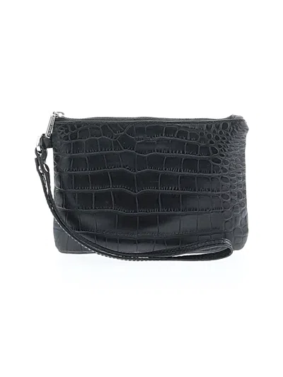 Pre-owned Unbranded Wristlet In Black