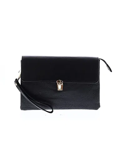 Pre-owned Unbranded Wristlet In Black