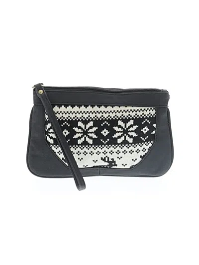 Pre-owned Unbranded Wristlet In Black