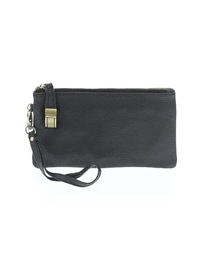 Pre-owned Unbranded Wristlet In Black