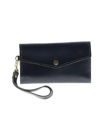 Pre-owned Unbranded Wristlet In Blue