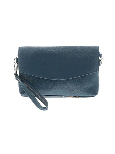 Pre-owned Unbranded Wristlet In Blue