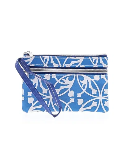 Pre-owned Unbranded Wristlet In Blue