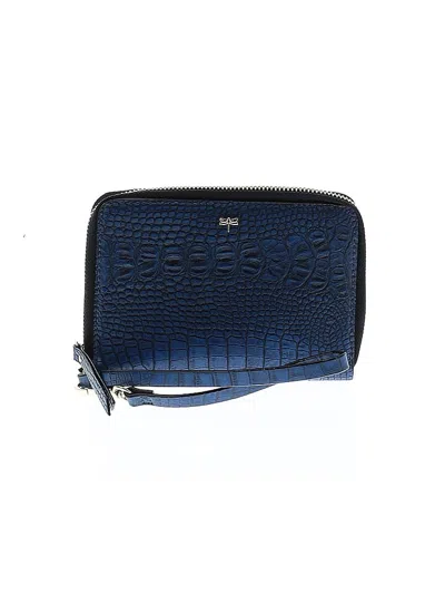 Pre-owned Unbranded Wristlet In Blue