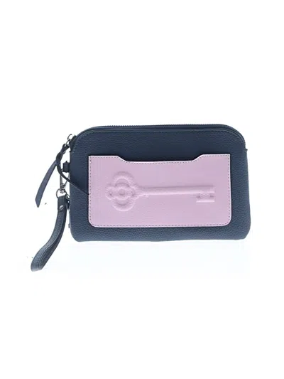Pre-owned Unbranded Wristlet In Blue