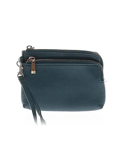 Pre-owned Unbranded Wristlet In Blue