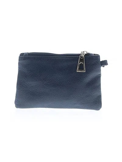 Pre-owned Unbranded Wristlet In Blue