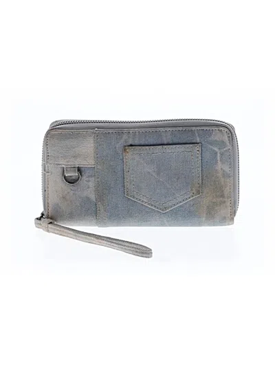 Pre-owned Unbranded Wristlet In Blue