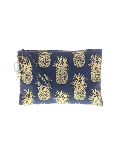 Pre-owned Unbranded Wristlet In Blue