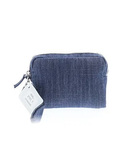 Pre-owned Unbranded Wristlet In Blue