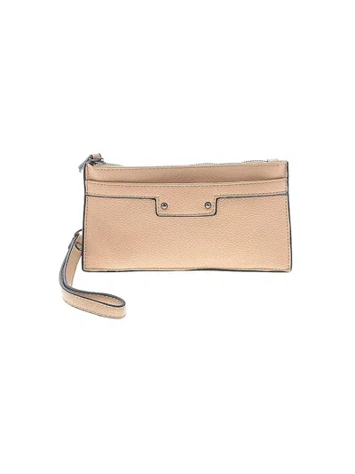 Pre-owned Unbranded Wristlet In Brown