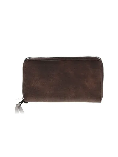 Pre-owned Unbranded Wristlet In Brown