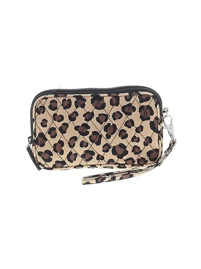 Pre-owned Unbranded Wristlet In Brown