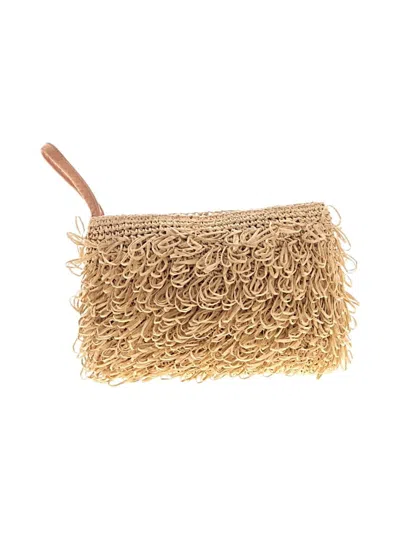 Pre-owned Unbranded Wristlet In Brown