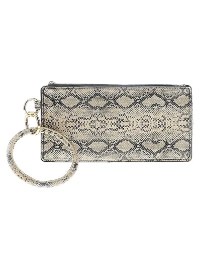 Pre-owned Unbranded Wristlet In Brown