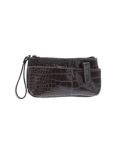 Pre-owned Unbranded Wristlet In Brown