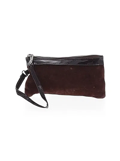 Pre-owned Unbranded Wristlet In Brown