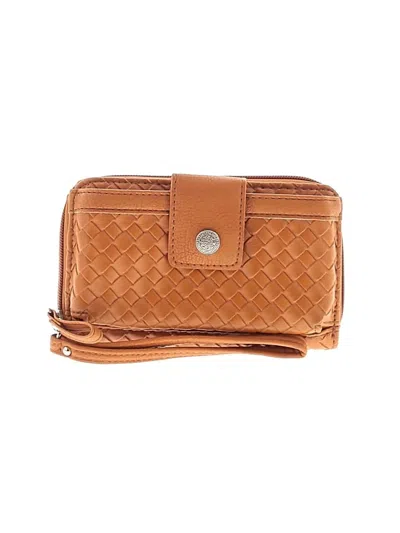Pre-owned Unbranded Wristlet In Brown