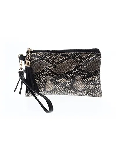 Pre-owned Unbranded Wristlet In Brown