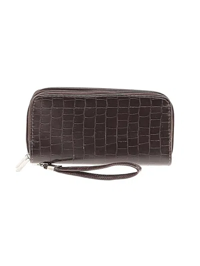 Pre-owned Unbranded Wristlet In Brown