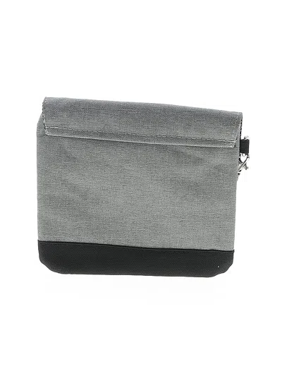 Pre-owned Unbranded Wristlet In Gray