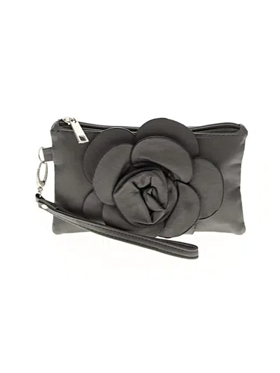 Pre-owned Unbranded Wristlet In Gray