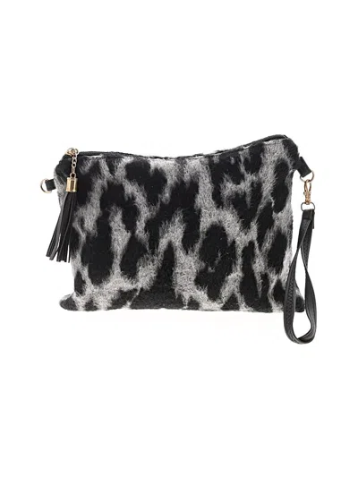 Pre-owned Unbranded Wristlet In Gray